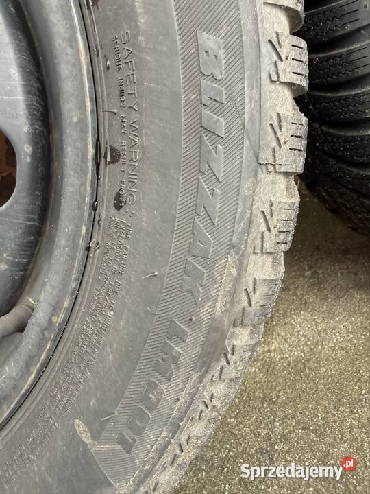 Koła zimowe Bridgestone 2055516 Blizzak Vw Skoda
