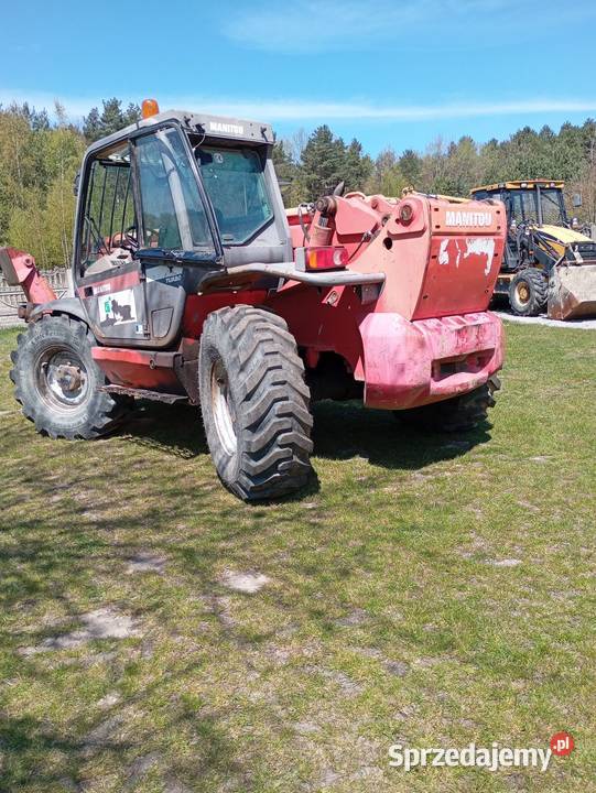 Manitou 1740 umowa 2007r ładowarka teleskopowa Rok produkcji 2007 Maszyny budowlane