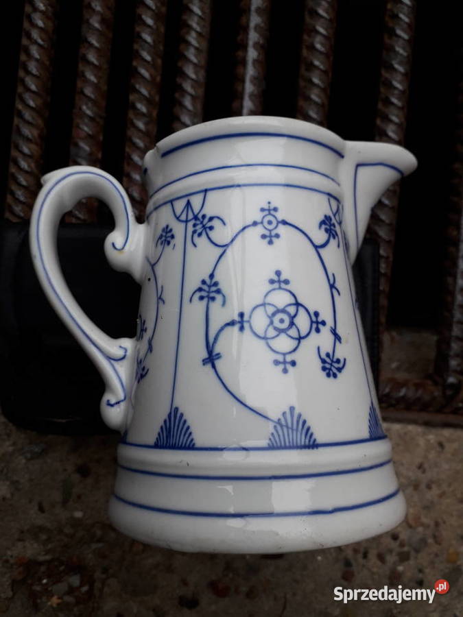 Duży zestaw porcelanowy wzór słomkowy Warszawa