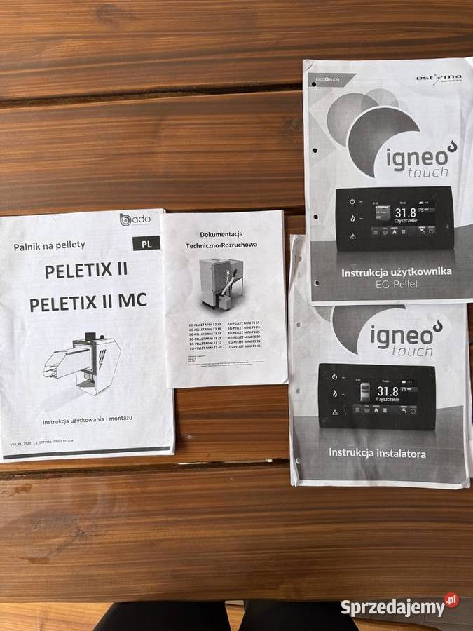 Kocioł Piec na pellet 25 kW EKOGREŃ EGPELLET Radomsko