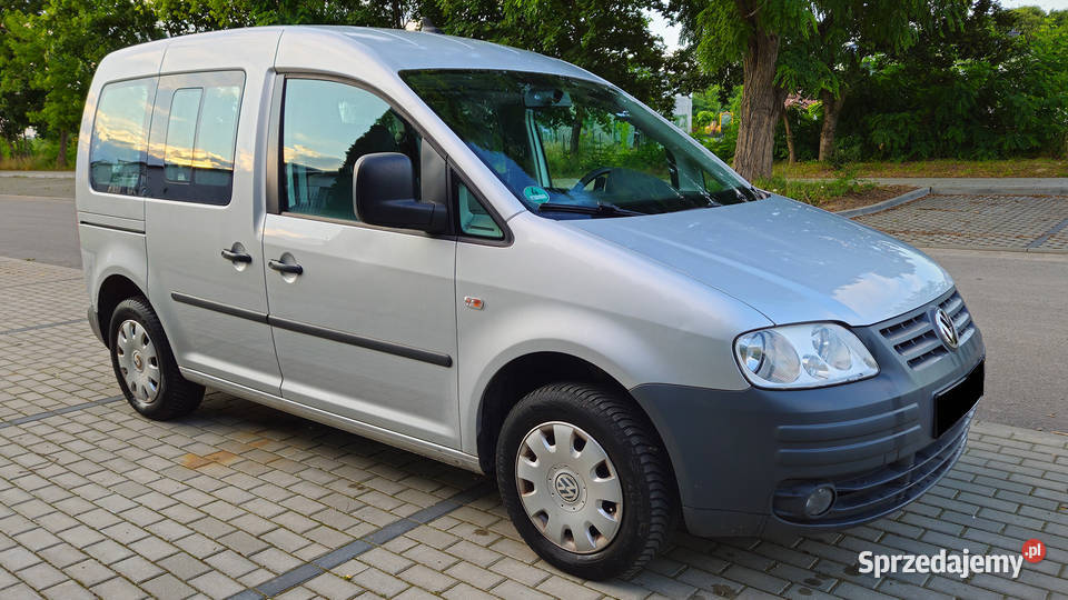 Volkswagen Caddy LIFE 20 benzyna Eco fuel 2009 nieuszkodzony Krasnystaw