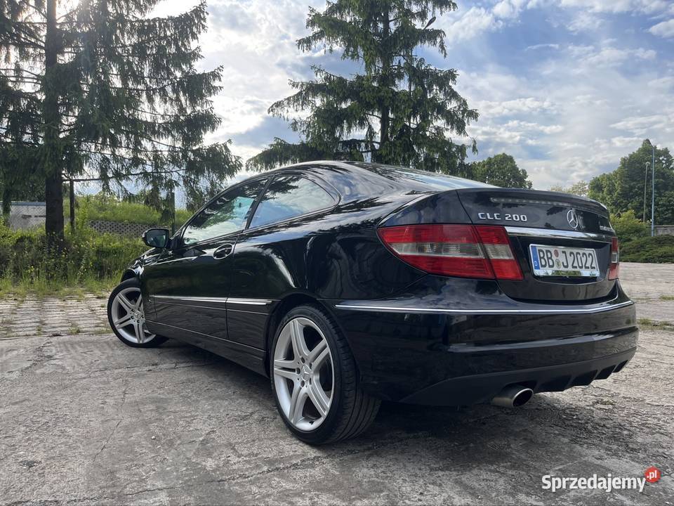 Mercedes CLC200 Kompresor panorama Alu 18 SPORT Hatchback Świdnica