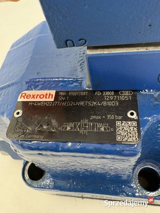 Rexroth H 4WEH22J77 6EG24N9ETS2K4 B10D3 Warszawa