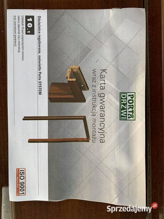 Ościeżnica regulowana PORTA System Orzech4 Bydgoszcz