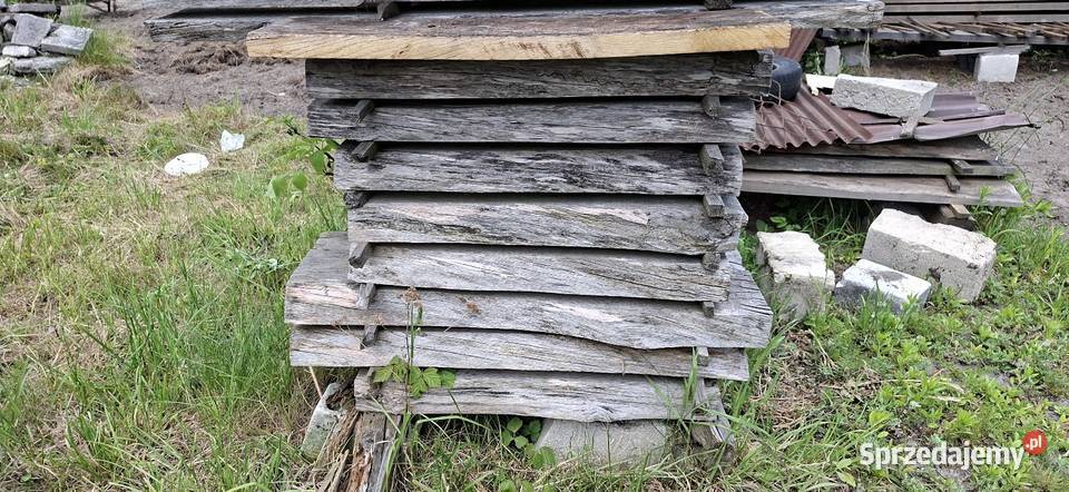 Dąb foszty deski na schody stoły sezonowany sprzedam