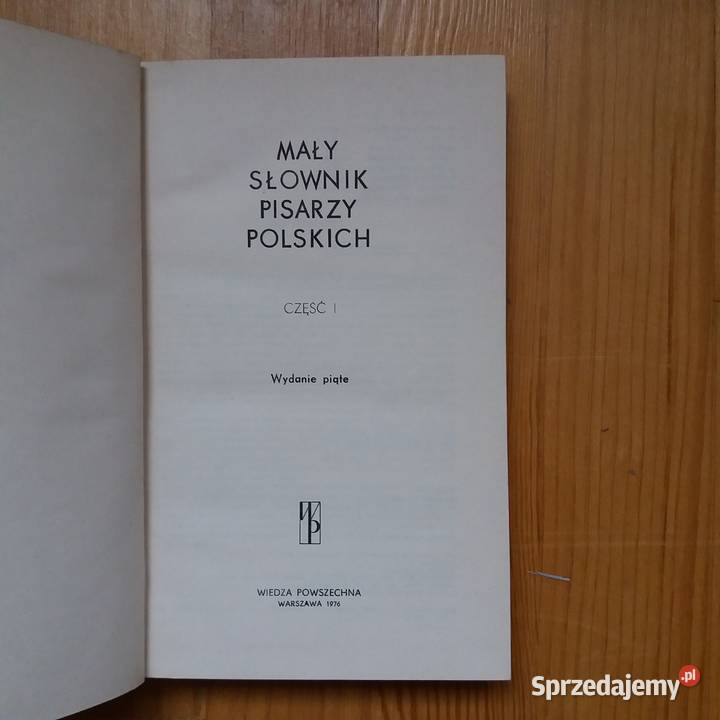 Mały słownik pisarzy polskich cz 1 skrypt, zeszyt ćwiczeń, zbiór zadań, testów Warta