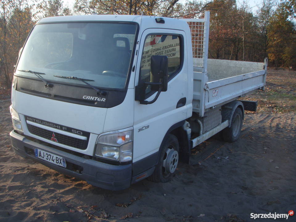 MITSUBISHI CANTER WYWROTKA KIPER USZKODZONY diesel Warszawa