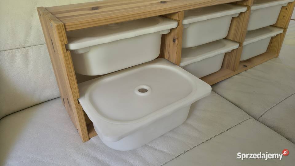 Szafka ścienna IKEA Trofast jasna sosna 93x21x30 Zduny