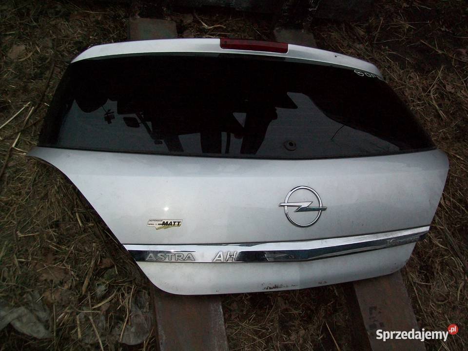 Astra H III 5D Tylna klapa z szyba Klapy bagażnika Mińsk Mazowiecki