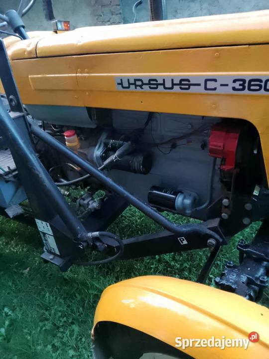 URSUS C360 Z TUREM T261 I KABINĄ łódzkie Skotniki