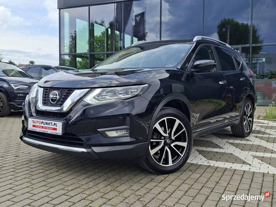 NISSAN Xtrail 2019r FV23 SalonPL Skóra BLIS nieuszkodzony Kraków sprzedam