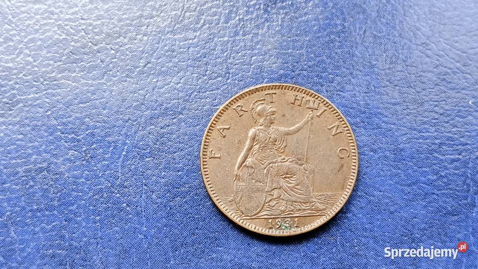 Stare monety 1 farthing 1931 Anglia Lesko