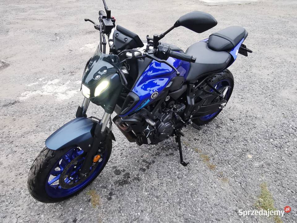 Yamaha mt 07 mt07 2023r niebieski małopolskie
