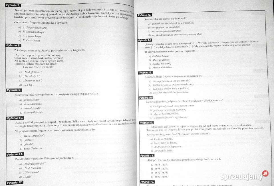 Vademecum maturzysty Język polski Barbara Chełm