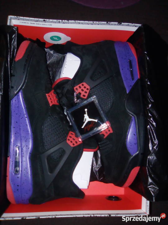 NIKE Air Jordan 4 Retro NRG Raptors r445 us105 skóra wielkopolskie