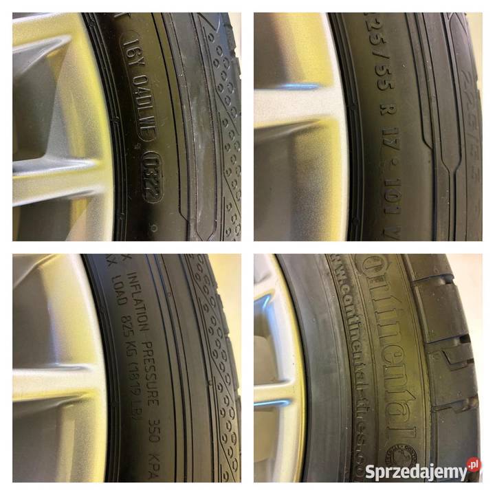 Mercedes 4xOryg KołaFelgi 7Jx17 ET51 5x112 kat Zgorzelec