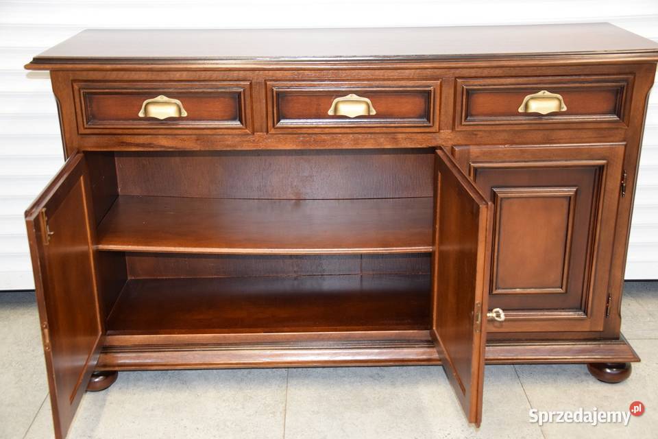 komoda z drewna tekowego nowa