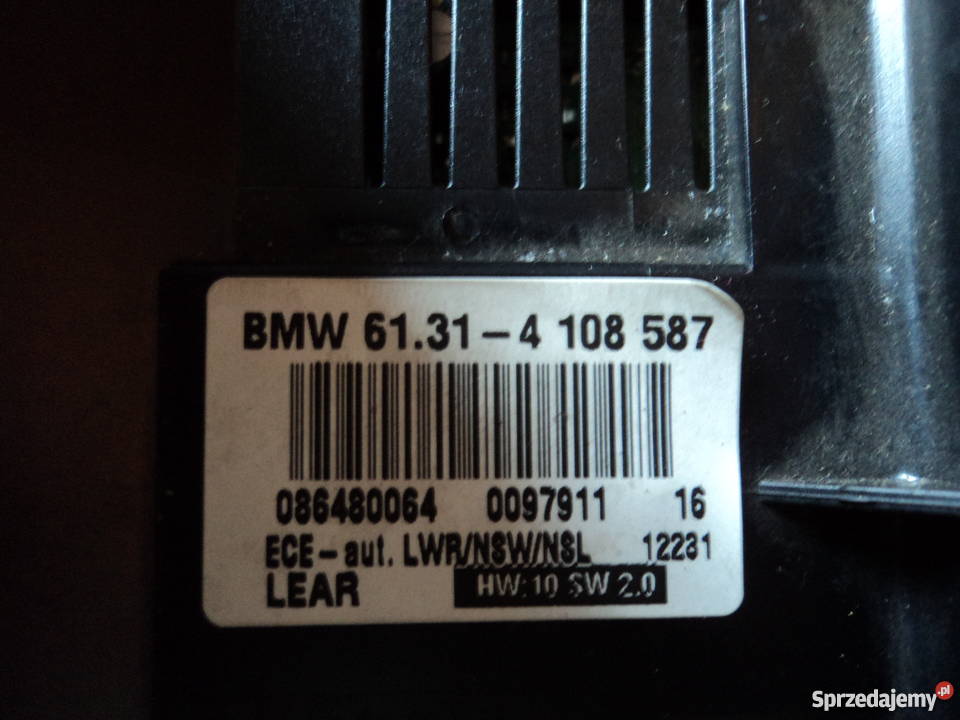 włącznik moduł światem xenon bmw e46