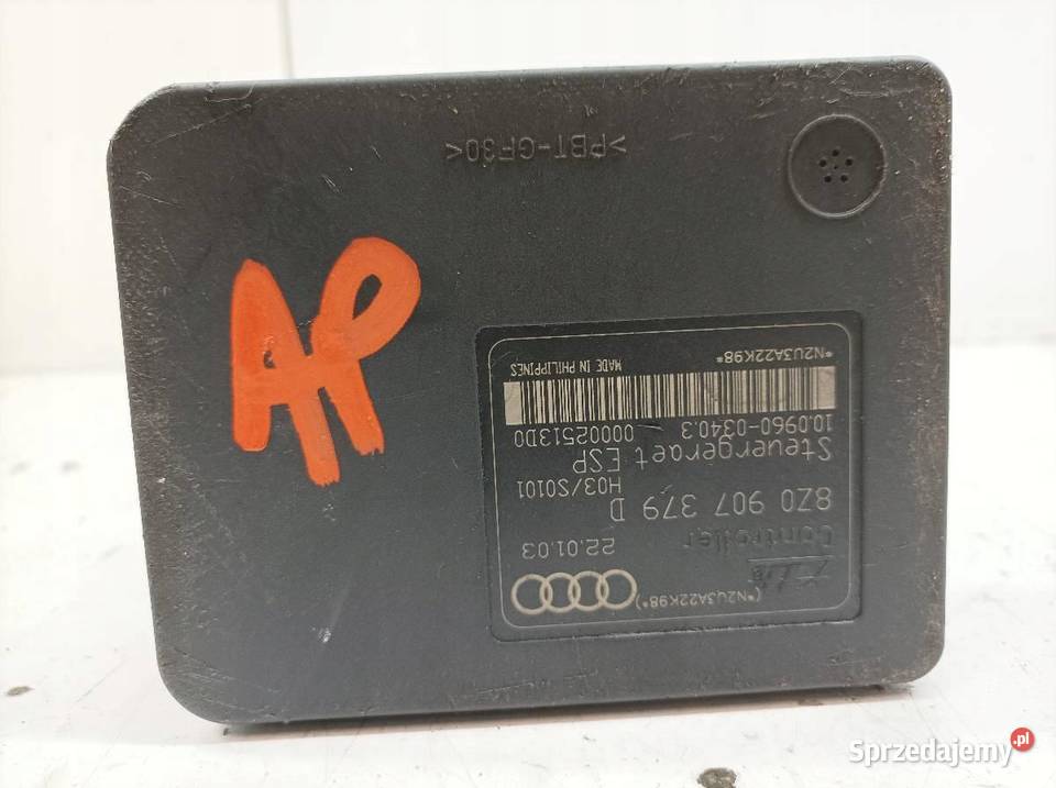 POMPA ABS 8Z0614517G 8Z0907379D Audi A2 I Układ ABS i ESP
