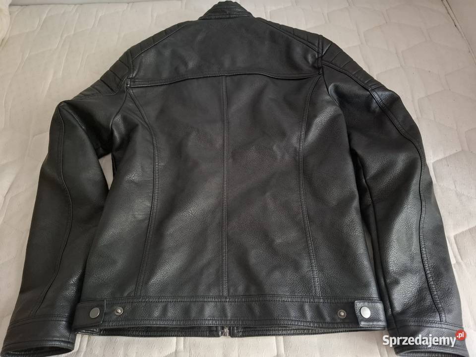 Kurtka skórzana czarna rozmiar S