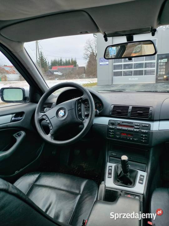 BMW E46 2001 20 diesel srebrny Narol