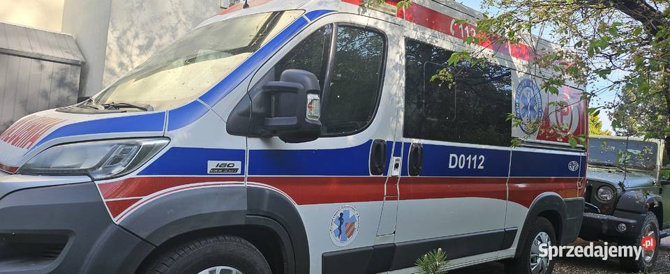 Ambulans karetka Fiat Ducato salon PL Biskupiec