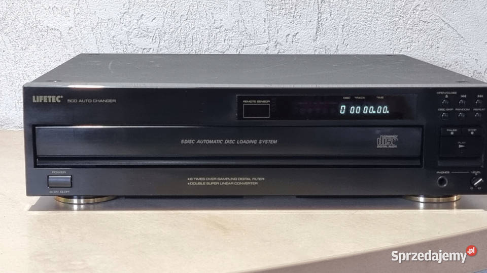 Lifetec odtwarzacz zmieniarka CD player LT9088 Międzychód