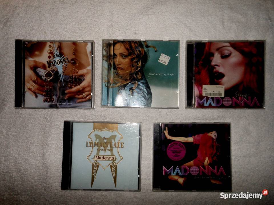 Kolekcja płytek z cd dvd kaset Bukowo