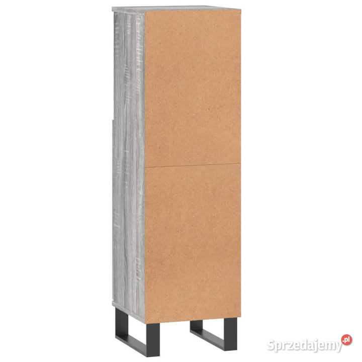 Szafka łazienkowa szary dąb sonoma 30x30x100 mazowieckie Warszawa