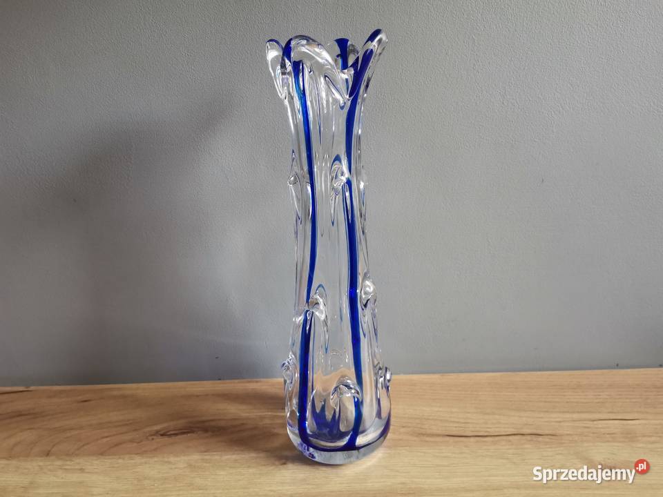 Stary wazon Sękacz smugi szkło Ząbkowice PRL Porcelana i szkło Siemianowice Śląskie sprzedam