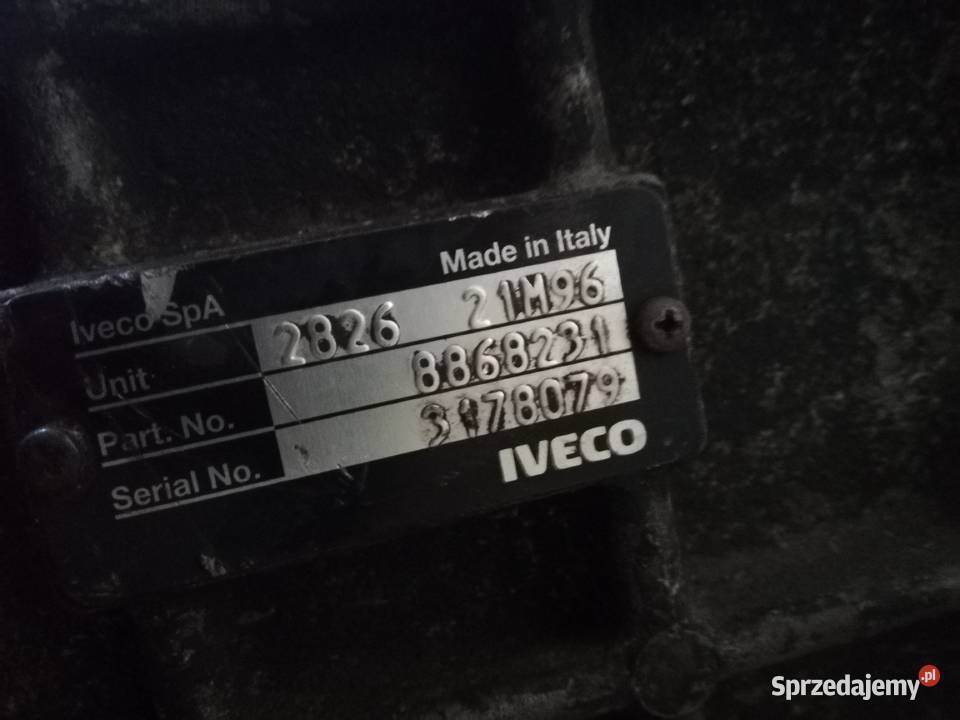 Iveco 4x4 skrzynia i reduktor Pozostałe Rzepiennik Strzyżewski