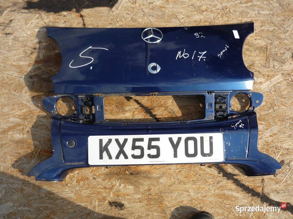 ZDERZAK PRZEDNI PRZÓD EB1 EAF FORTWO 450