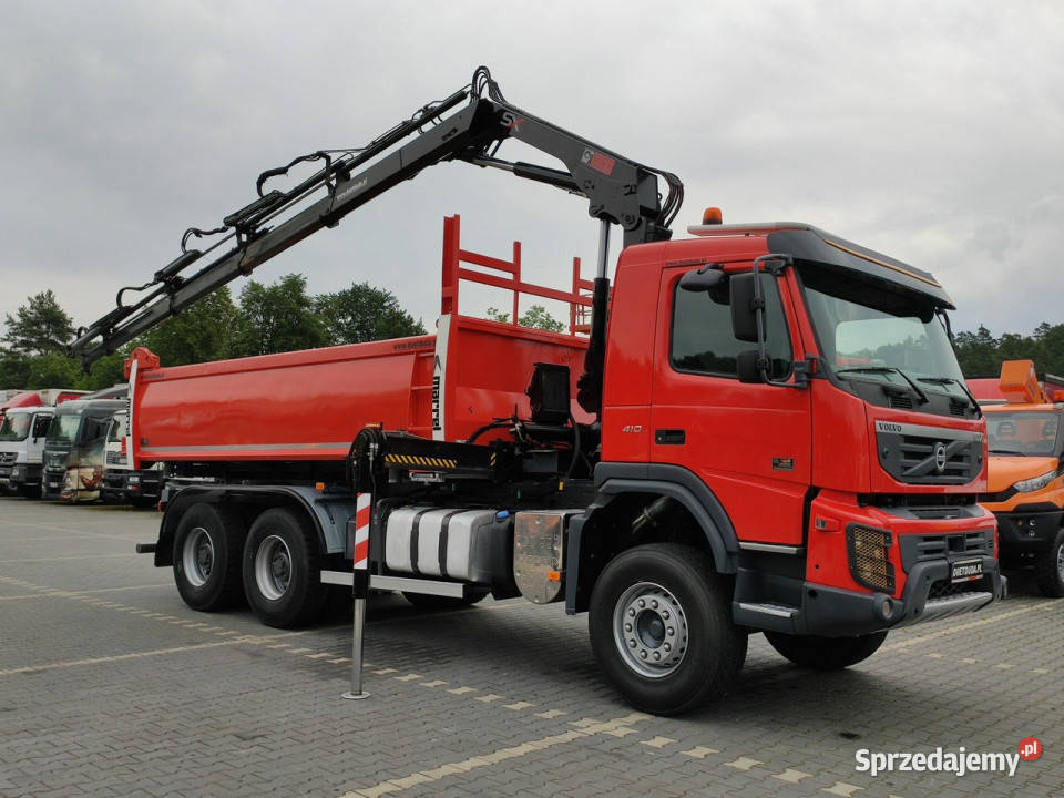 Volvo FMX 410 6x4 13L HDS Radiowy Hydroburta Widełki