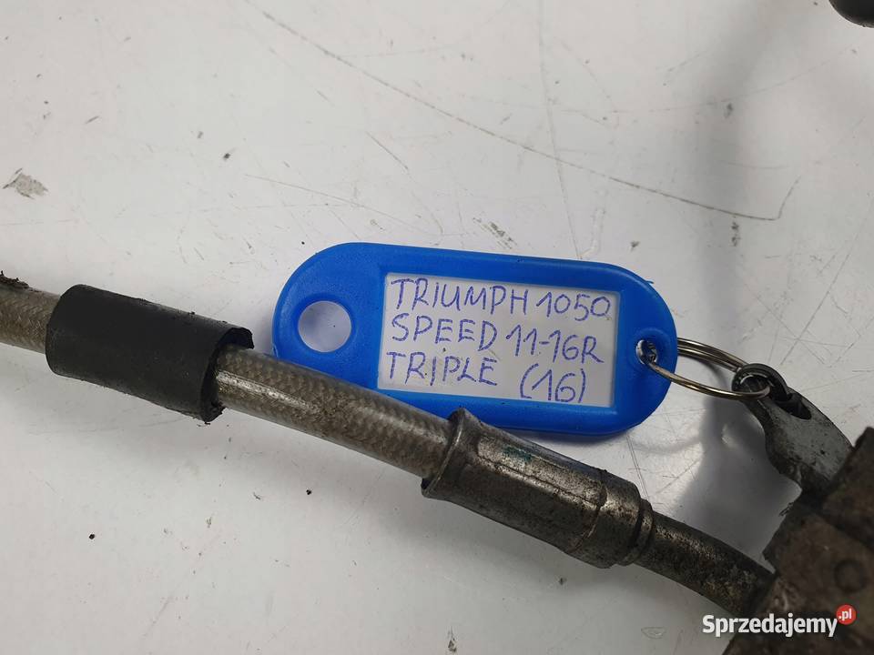PRZEWODY PRZEWÓD HAMULCOWY Triumph Speed Triple Chełm sprzedam