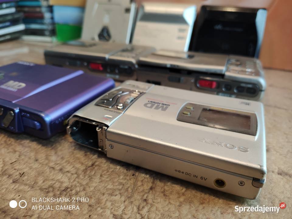 zestaw uszkodzonych MD Sony Grabowo