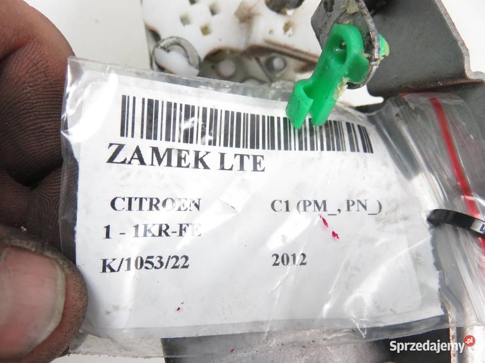 ZAMEK LEWY TYLNY CITROEN C1 sprzedam