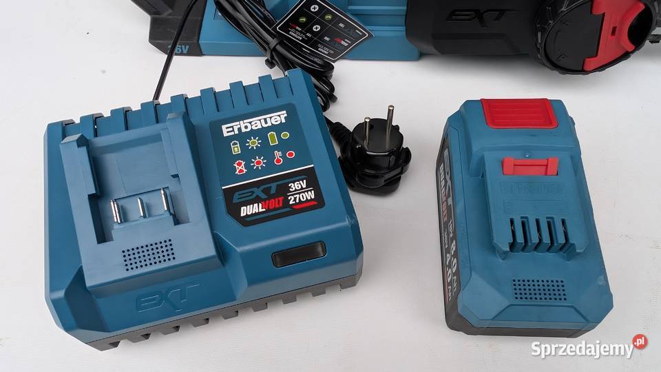 Piła akumulatorowa Erbauer 36 V 40 AKU 8040 Ah Jadowniki