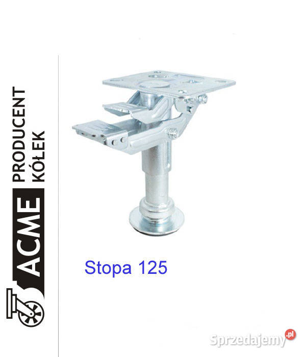 Stopa Blokująca 125 mm Blokada Wózka Rybnik
