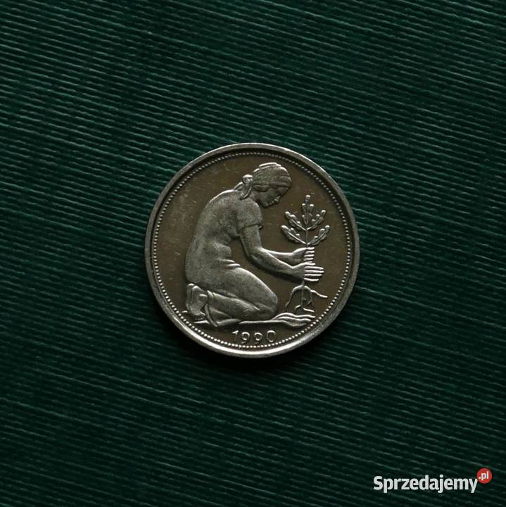 NIEMCY 50 fenigów 1990r