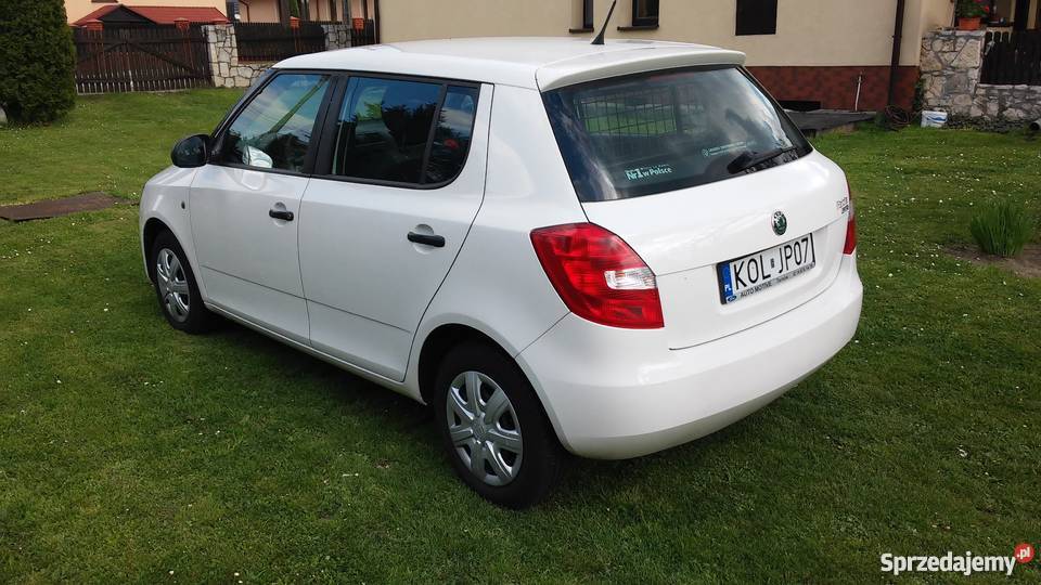 Skoda Fabia II 12 Biała 2010r bezwypadkowa biały Olkusz