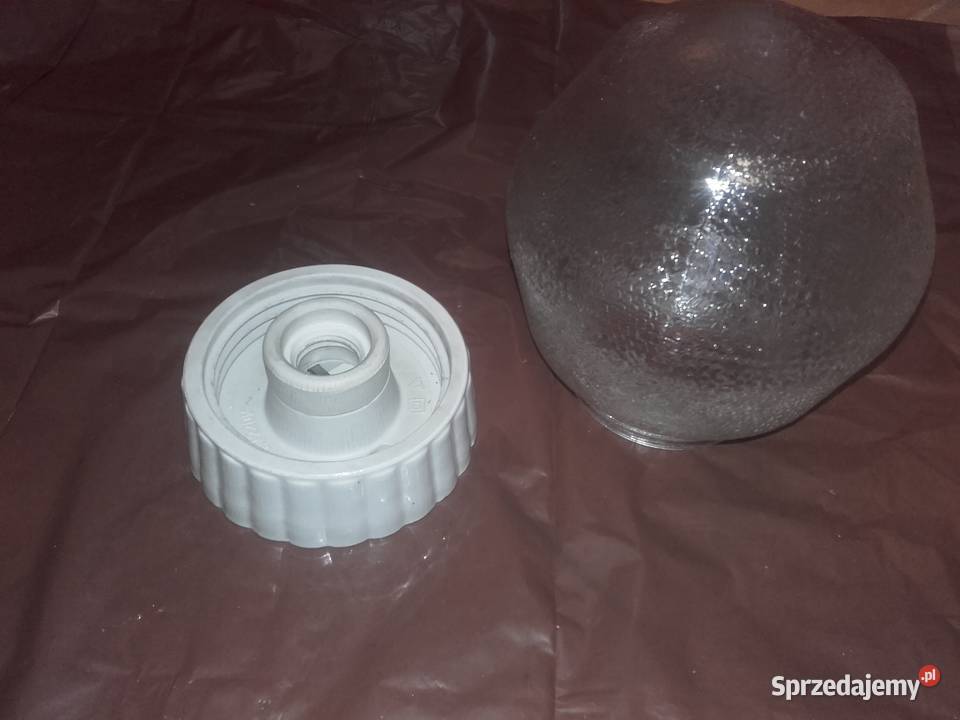 Lampa ścienna sufitowa PRL Abażury i klosze Będzin sprzedam