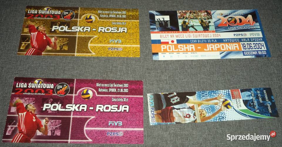 Bilet wstępu mecz piłka nożna siatkówka zapasy śląskie sprzedam