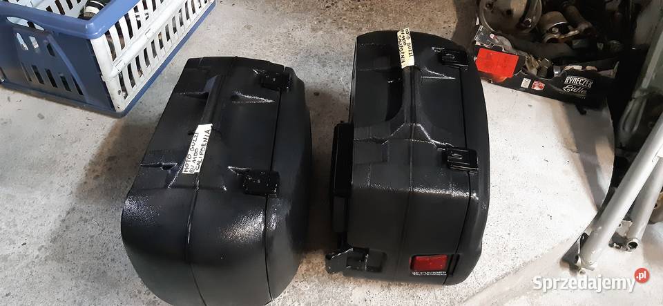 KUFRY BAGAŻNIK STELAŻE I OPARCIE KPL MOTO Jawiszowice