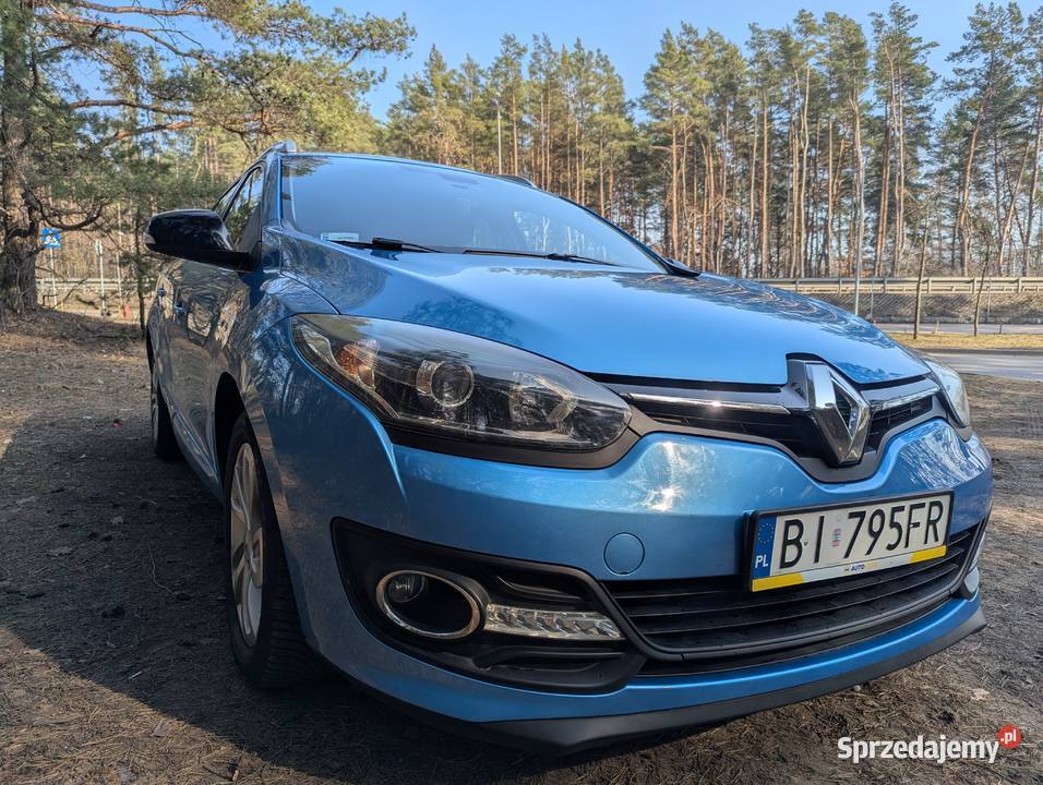 Renault Megane 3 grandtour 12 115 2015 Samochody osobowe Białystok