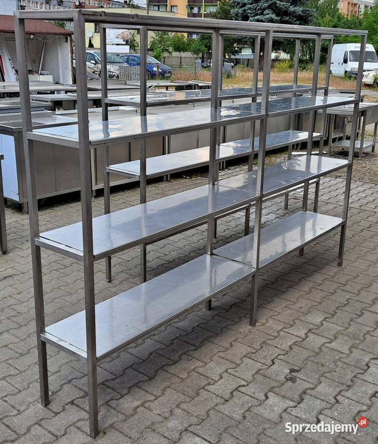 REGAŁ GASTRO DUŻY 4 PÓŁKI 26838180 MN Gastronomia Nowe Skalmierzyce
