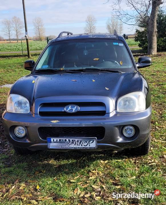 Hyundai santa fe I Auto bez wad Prywatne SUV Motoryzacja Uniejów