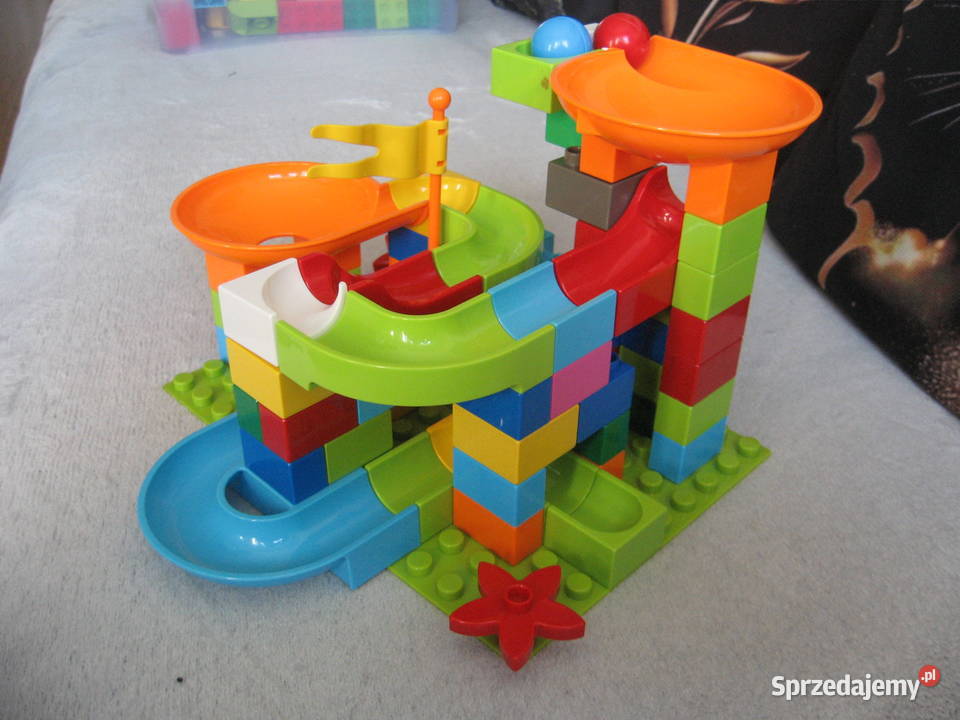 Klocki tor kulkowy brak opakowania plus bonusy 4 lata+