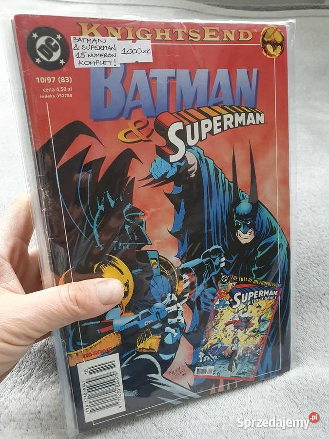 Batman Superman zestaw 15 komiksów TMSemic Gdynia sprzedam