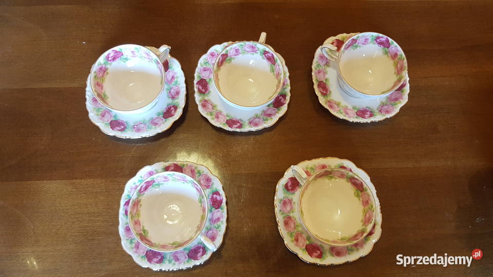 Schwarzenhammer pięć filiżanek Myszków