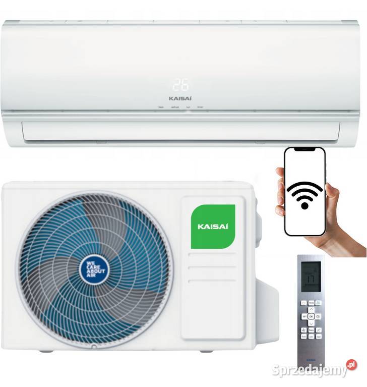 Klimatyzator ścienny KAISAI ECO 35kW WIFI 40m2 Klimatyzatory